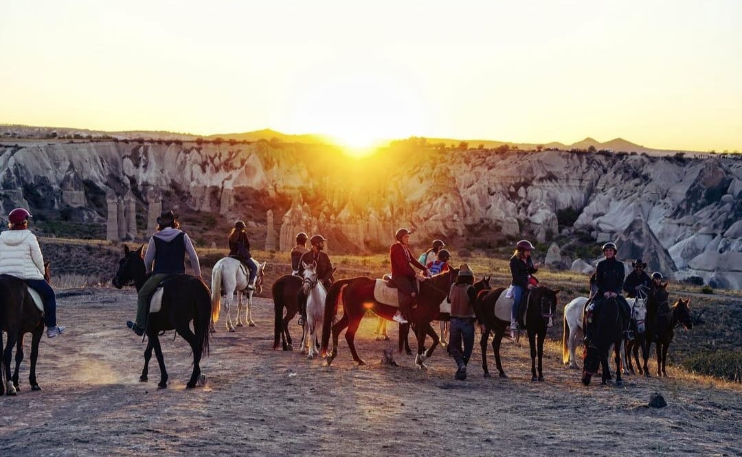 Horseback Riding Sunset Tour in Cappadocia